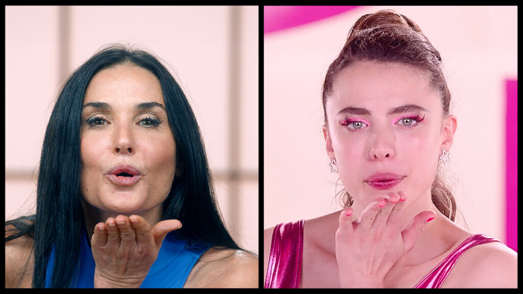 the substance - Demi Moore e Margaret Qualley